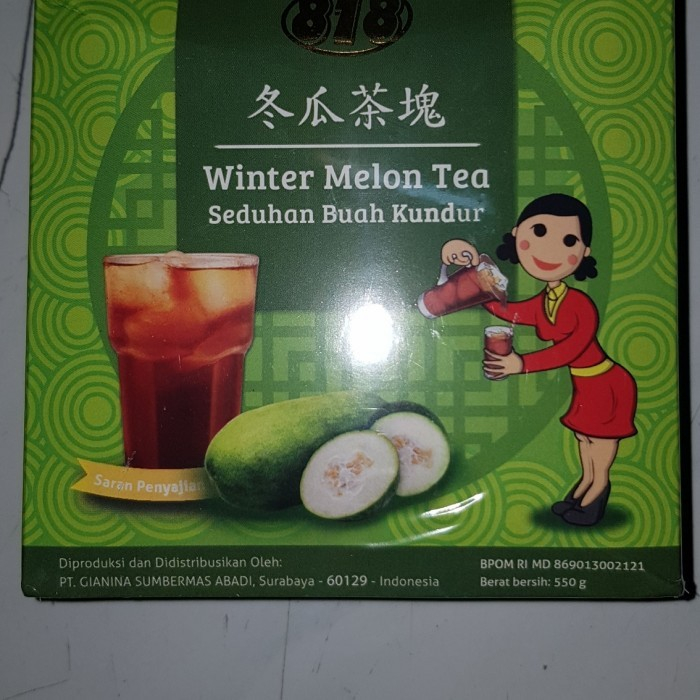 Jual WINTER MELON TEA SEDUHAN BUAH KUNDUR MINUMAN KESEHATAN TEH