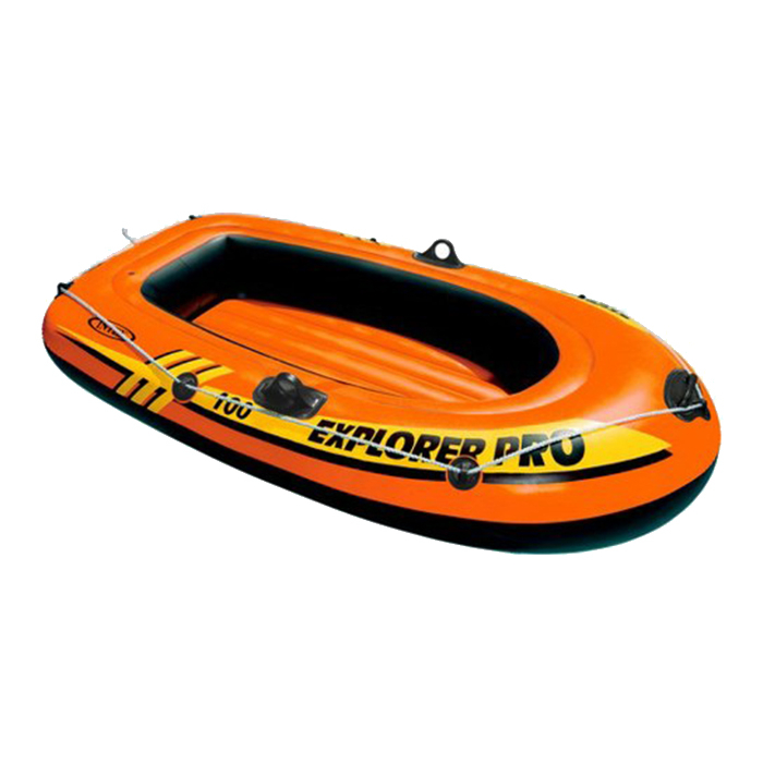 Jual Intex Rubber Boat Explorer Pro 100 Boating Rekreasi Bermain Kapal ...