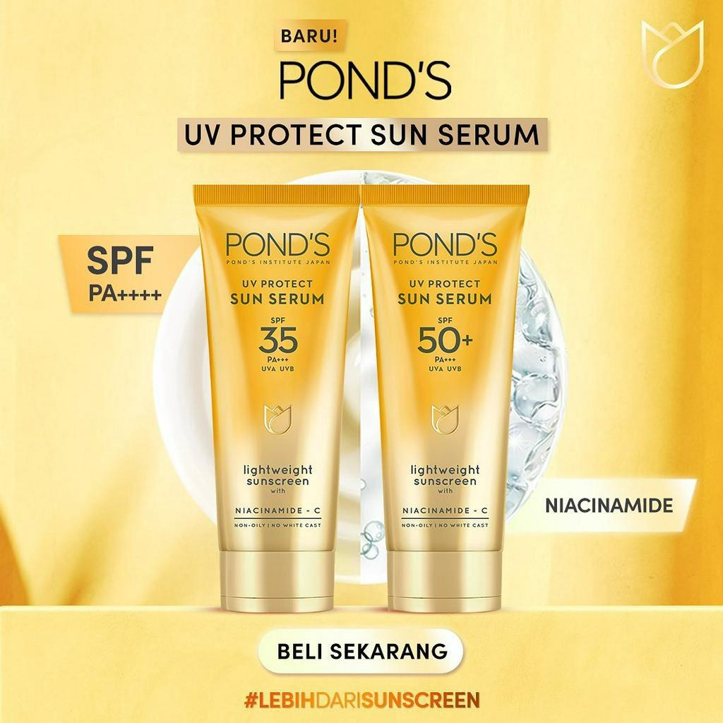 Jual Ok Ngeng Ori Pond S Ponds Uv Protect Sun Serum Spf Spf Gram Sunscreen Wajah