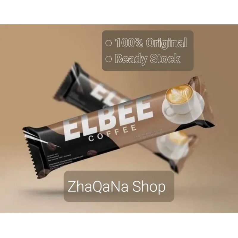 Jual ELBEE COFFEE | ELBEE KOPI 1 BOX isi 10 Sachet | Shopee Indonesia