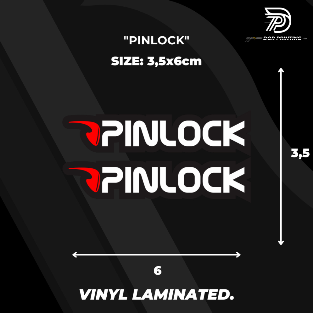 Jual Sticker Pinlock Virall Keren Logo Pinlock Shopee Indonesia