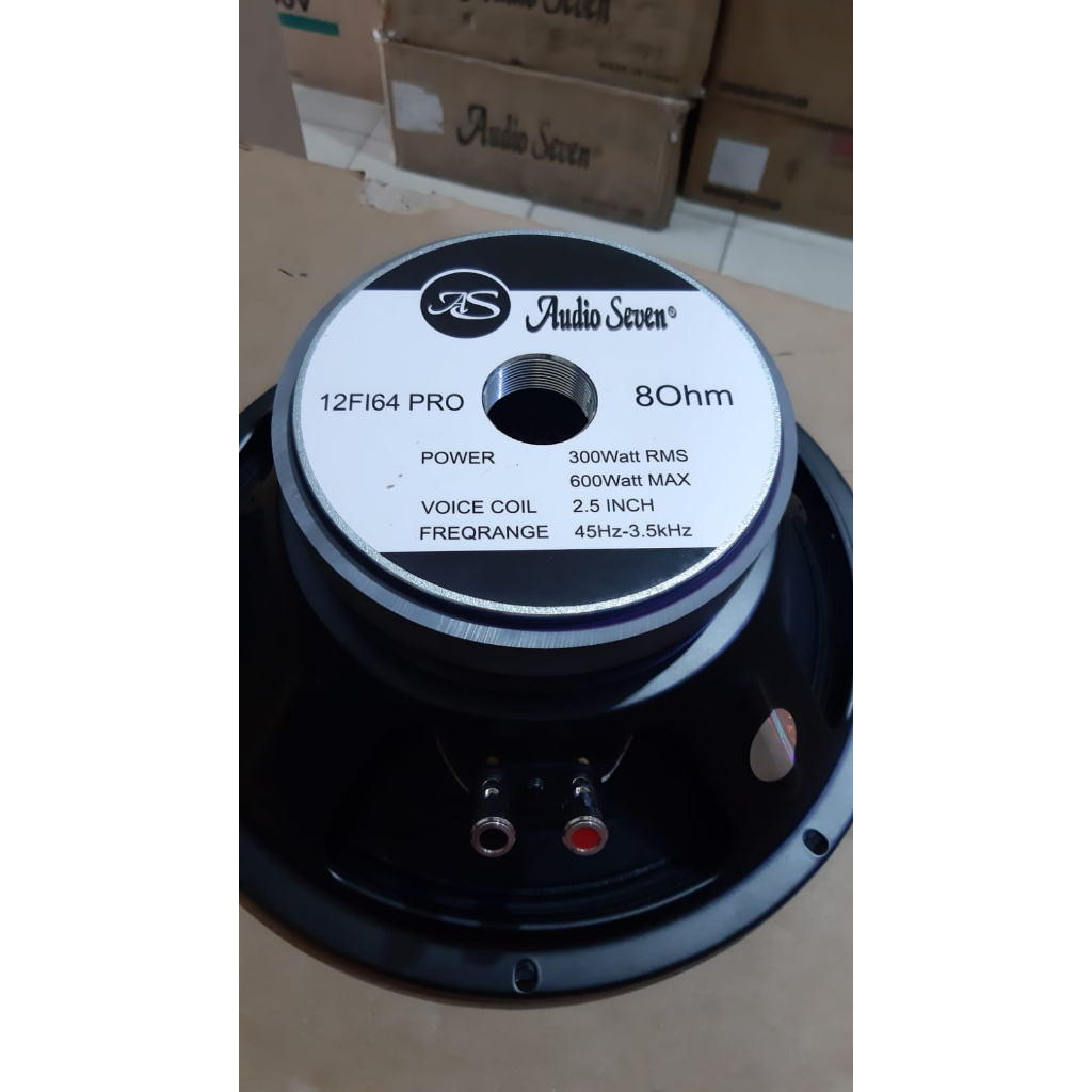 Speaker audio orders seven 12 inch