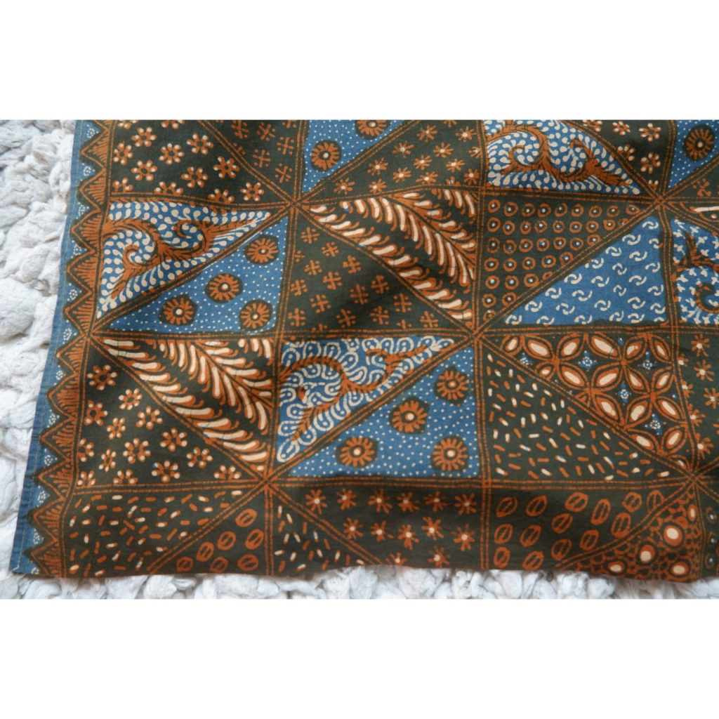 Jual Kain Batik Full Tulis Asli Premium Soga Babar Jawa Motif Tambal