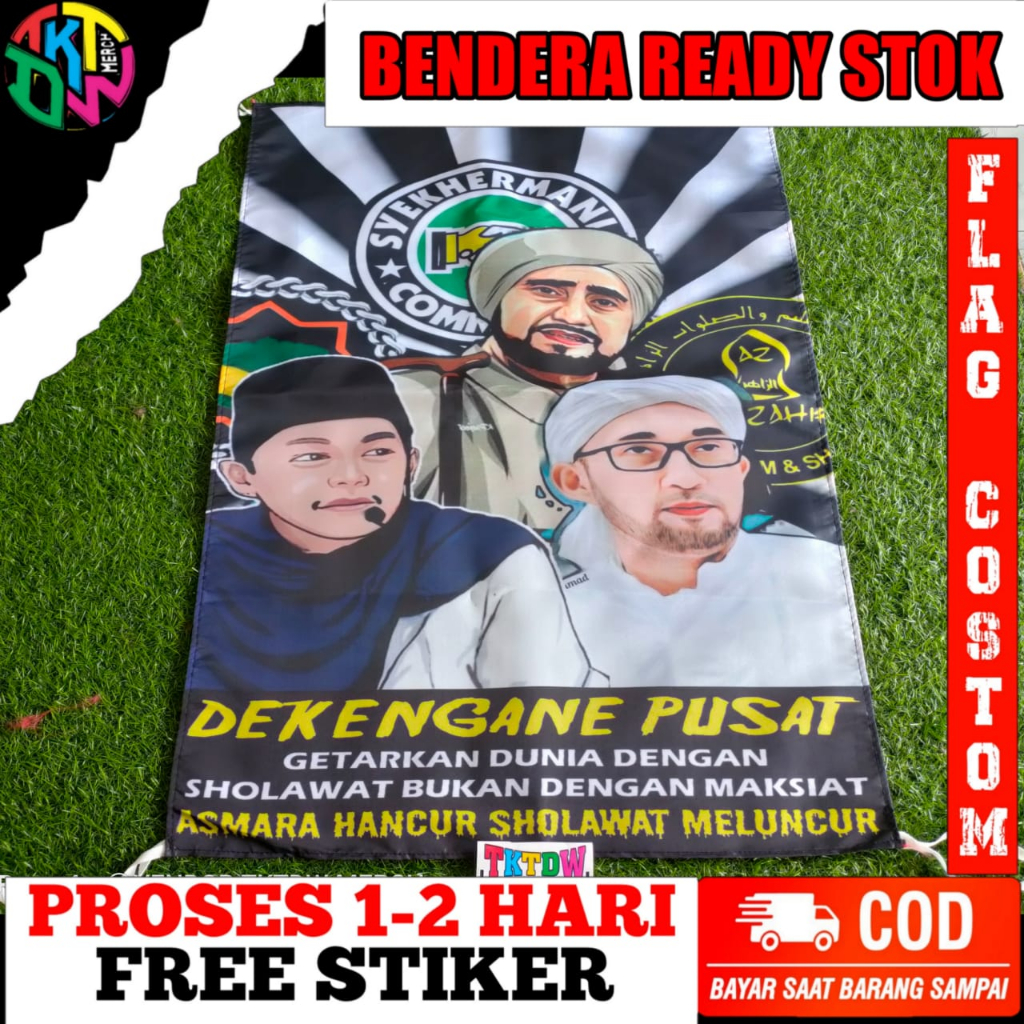 Jual Bendera Sholawat Dekengane Pusat Ready Stok Shopee Indonesia