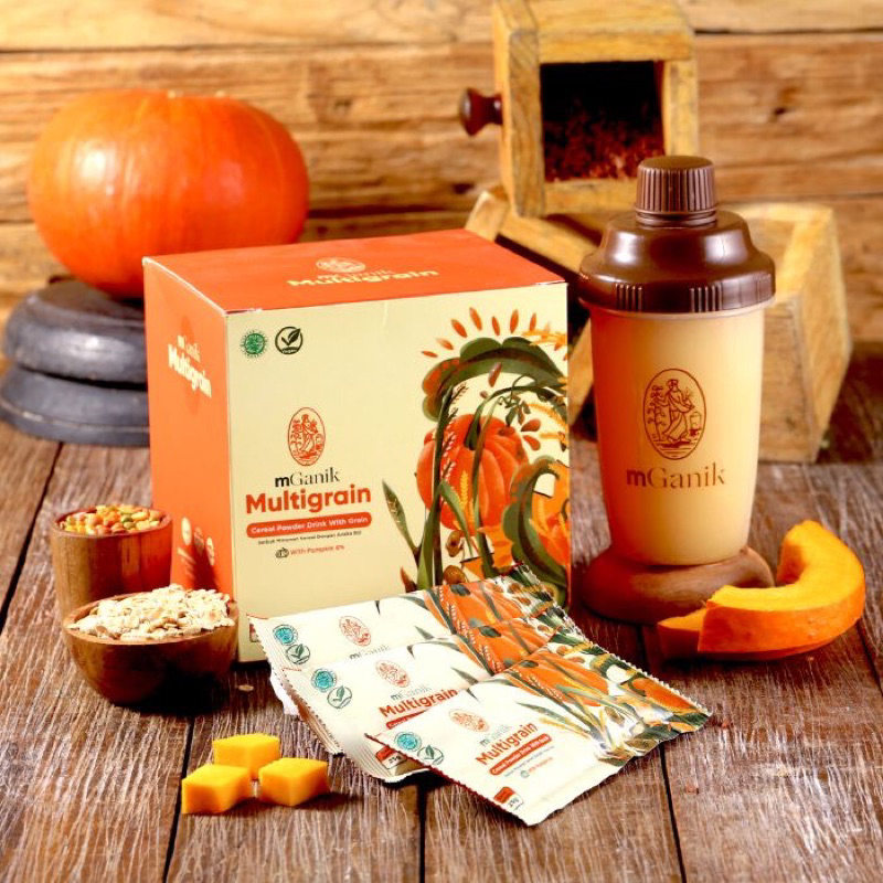 Jual MGANIK Multigrain 500 gram Minuman Sereal Multigrain Gula Darah