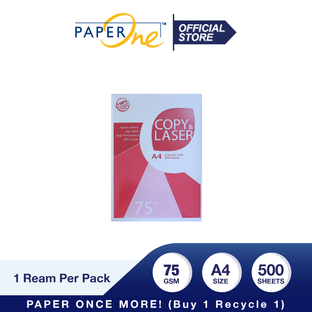 Copy & Laser  Kertas A4 75gr Copier 1 Box (2500 lembar) Kertas HVS (5)