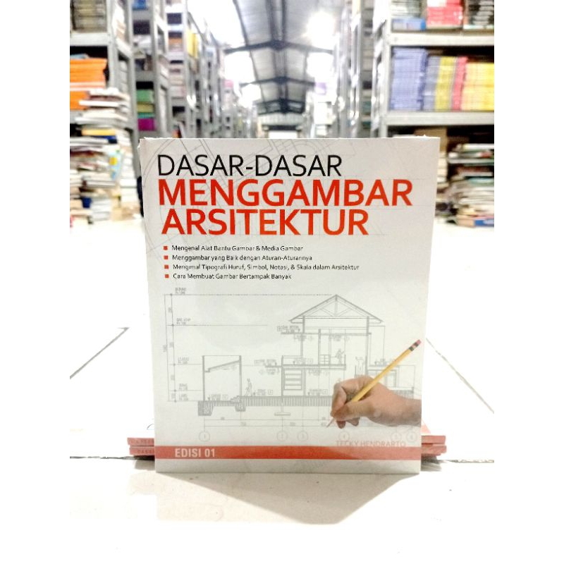 Jual BUKU DESAIN // DASAR - DASAR MENGGAMBAR ARSITEKTUR // ORIGINAL ...