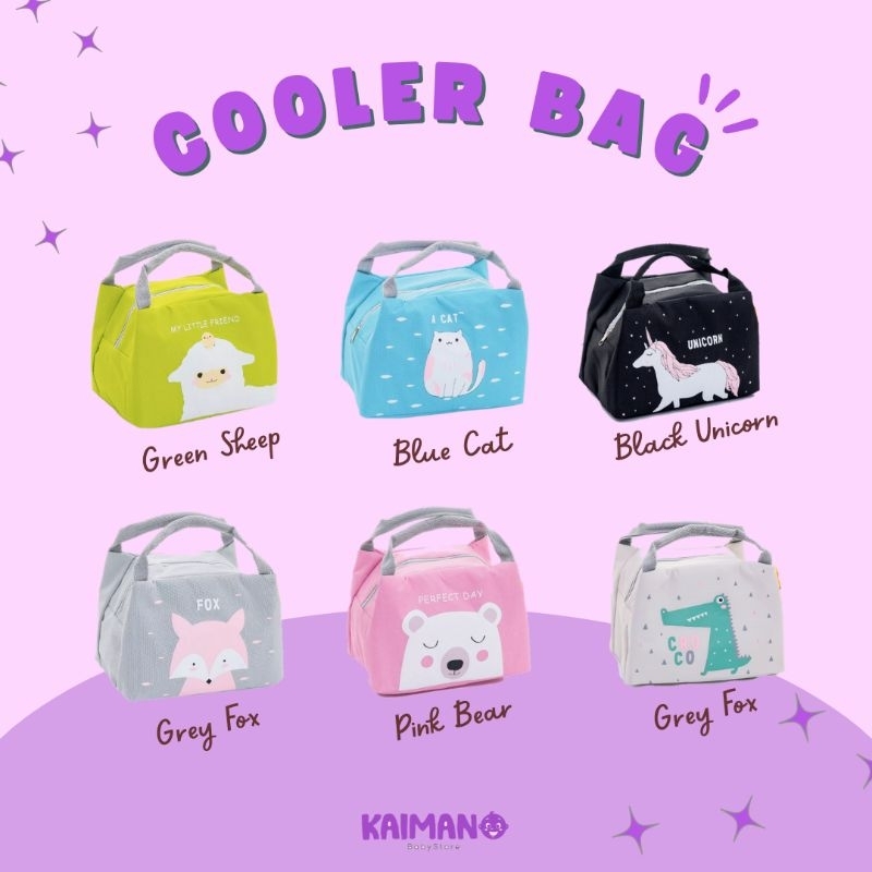 Jual Tas Pendingin ASI Breastmilk Cooler Bag Lunch Bag Tas Bekal