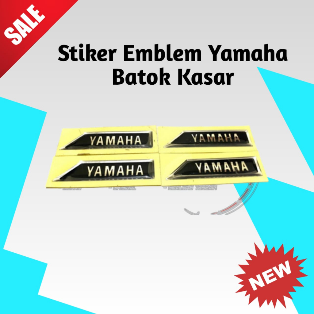 Jual Stiker Emblem Yamaha Std Batok Kasar Yamaha F Zr Fizr Poswan F Force One Ori Shopee