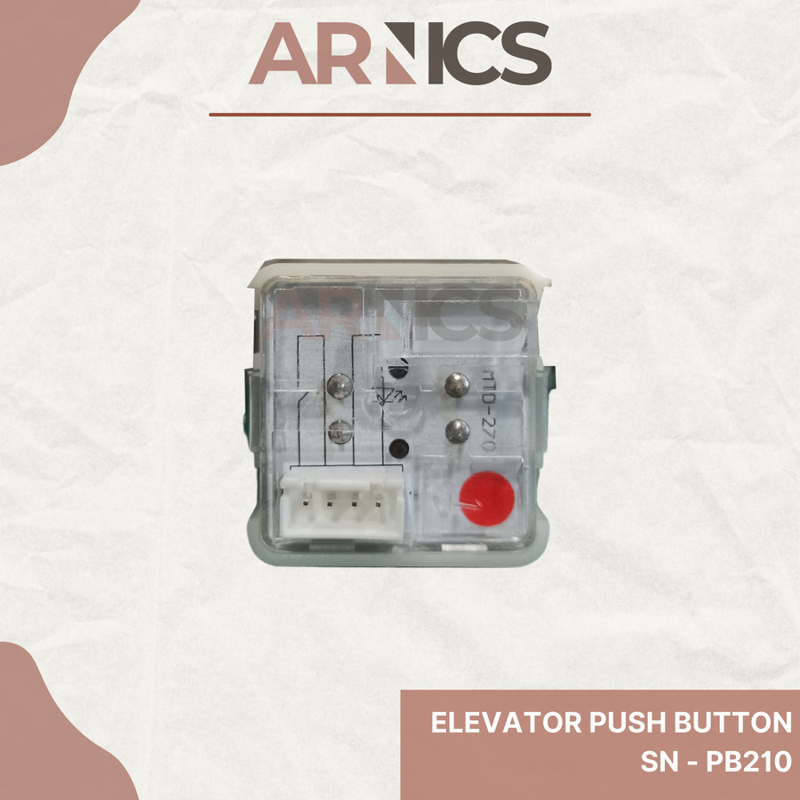 Jual Tombol Kotak Push Button PB-210/Elevator Push Button Lift | Shopee ...
