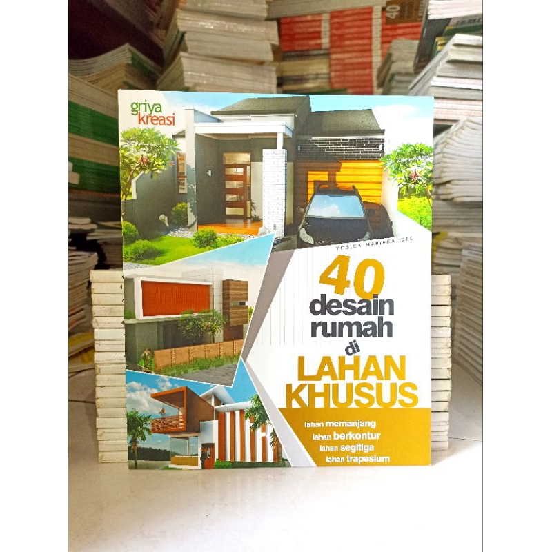 Jual ( PROMO BUKU MURAH ORIGINAL ) BUKU DESAIN RUMAH / 40 DESAIN RUMAH ...