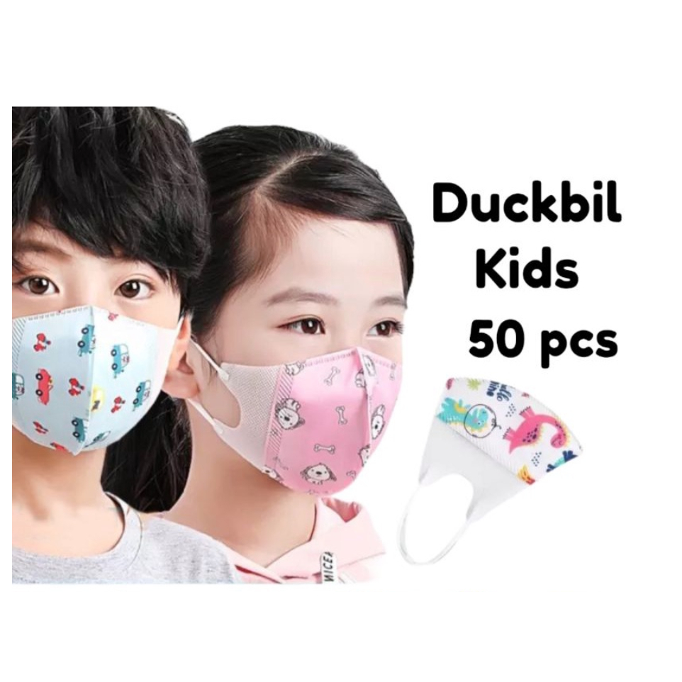 Jual MASKER DUCKBILL MOTIF ANAK ISI 50 PCS | Shopee Indonesia