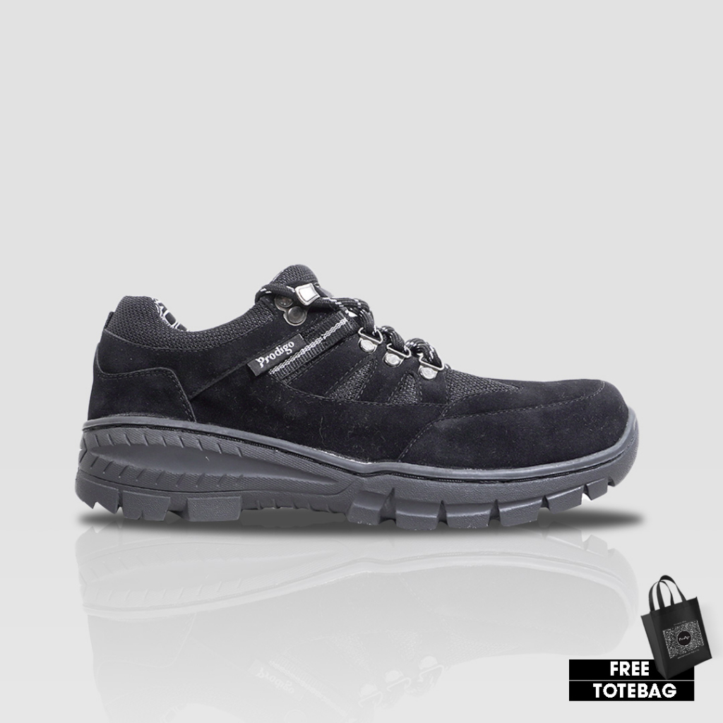 Jual Prodigo * Sepatu Hiking Pria Trikora Black I Sepatu Olahraga ...