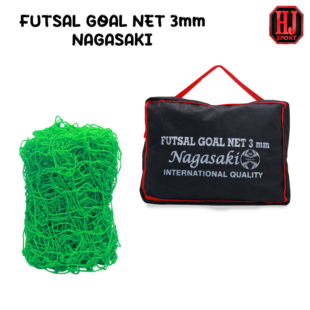 Jual Jaring Gawang Futsal Goal Net 3 MM Nagasaki Sepasang | Shopee ...