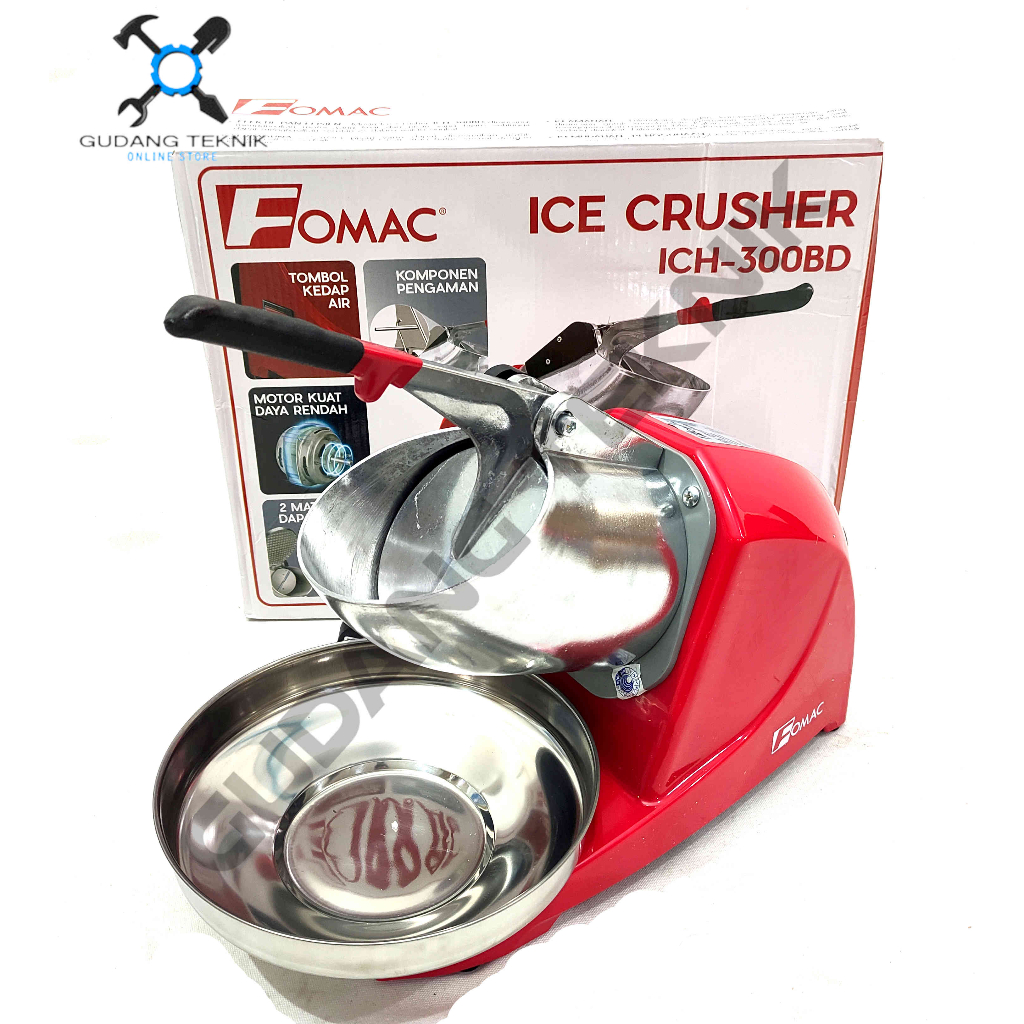 Jual Mesin Serut Es Listrik Fomac Ich Bd Ice Crusher Double Blade