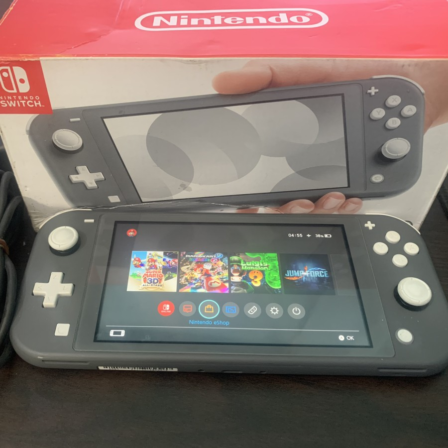 Jual Nintendo Switch Lite Gray CFW 64GB Fullset Full Games Shopee Indonesia