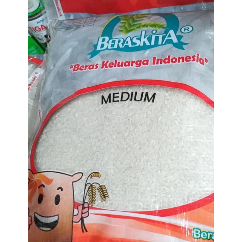 Jual # BERAS KEMASAN 5KG # BERASKITA | BERAS KITA | BERAS MURAH | BERAS ...