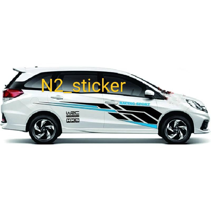 Jual Cutting Sticker mobil Honda MOBILIO list body samping terbaru ...