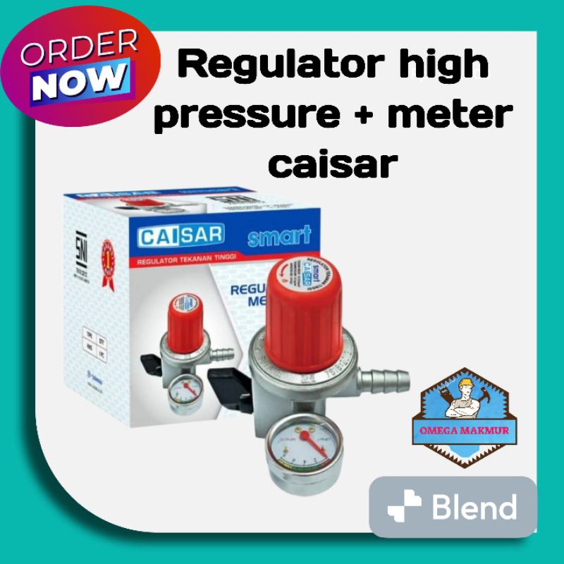 Jual Caisar Regulator High Pressure Smart Meter Sni Shopee Indonesia