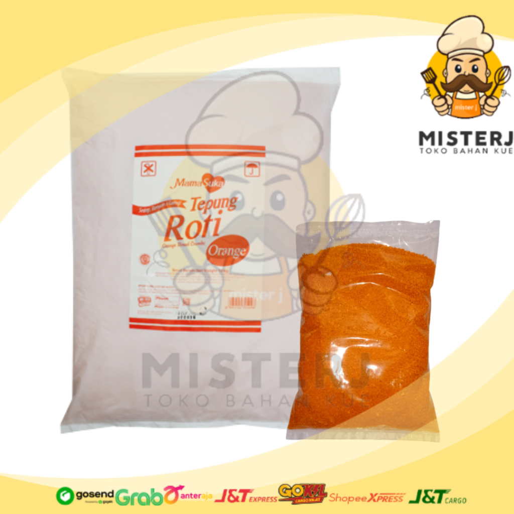 Jual Mamasuka Tepung Roti Orange Gram Kg Mamasuka Tepung Roti Panir Orange Shopee