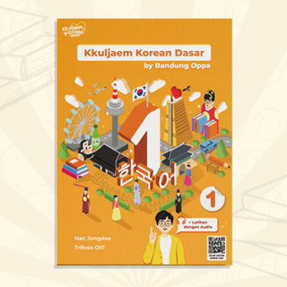 Jual BUKU BELAJAR BAHASA KOREA - KKULJAEM KOREAN DASAR 1 - BACA ...