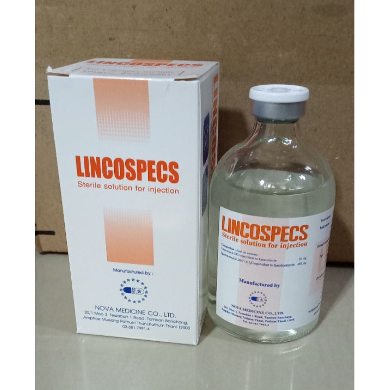 Jual LINCOSPECS ( 100ml ) LINCOSPEC dus free injection 1ml Obat Ayam ...