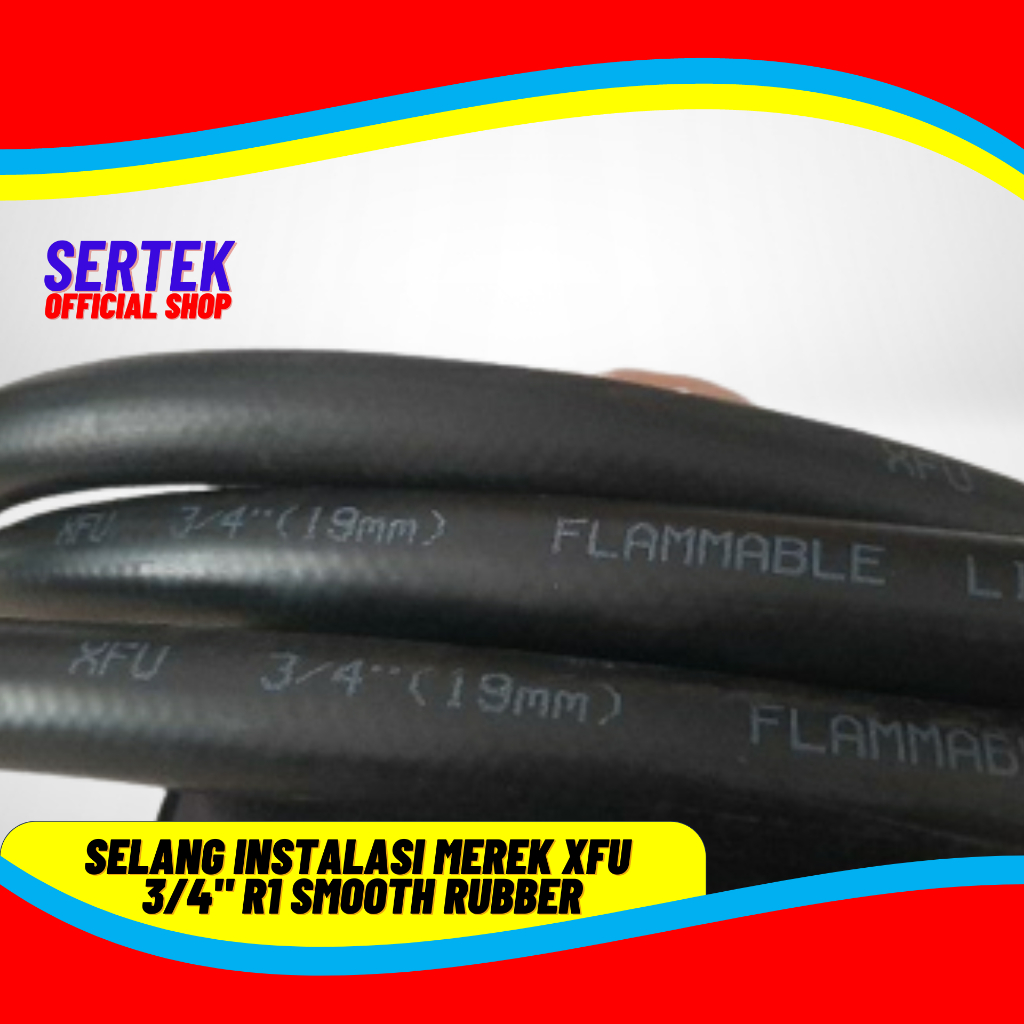 Jual SELANG INSTALASI MEREK XFU 3/4