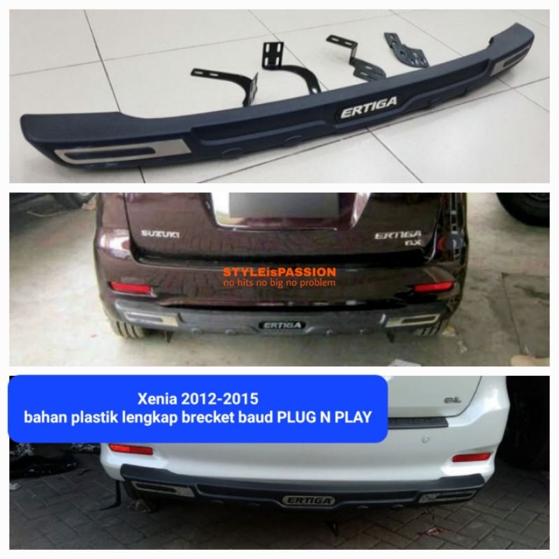Jual Pengaman Bumper Belakang Ertiga 20122017 Aksesoris Bemper Suzuki