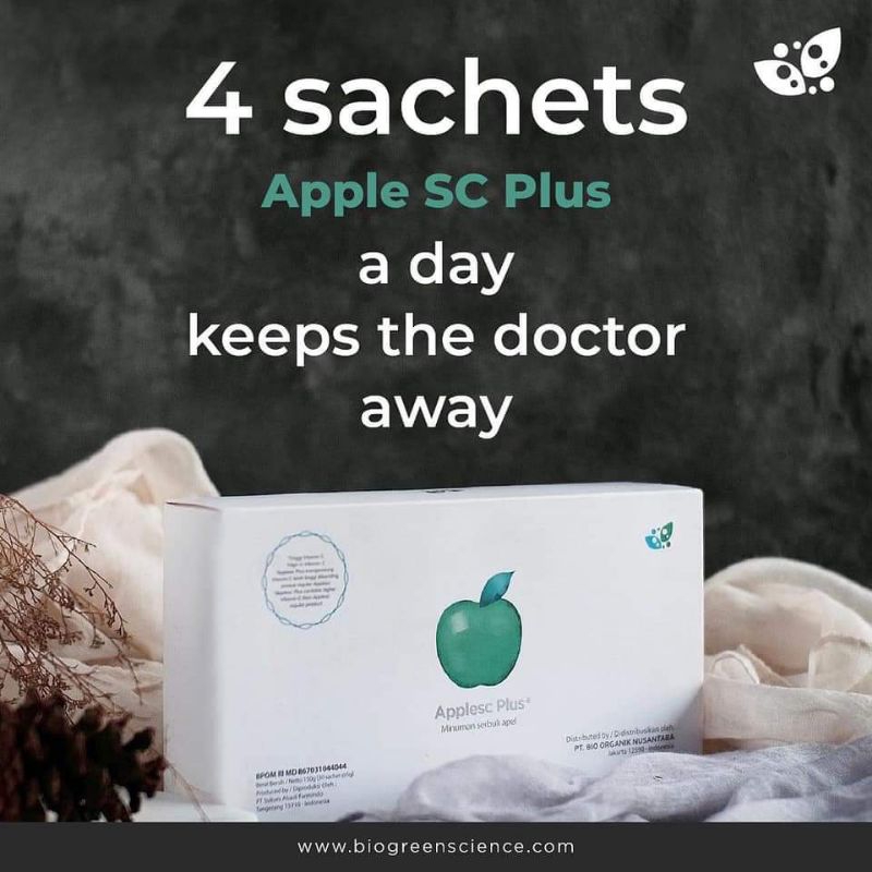 Jual BIOGREEN SCIENCE BIOGREENSCIENCE APPLE STEMCELL PLUS ASCP ECERAN ...