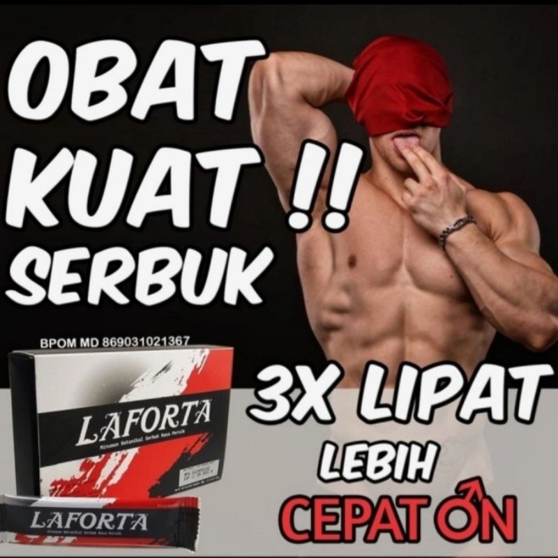 Jual Laforta Asli Original Isi 10 Sachet Menambah Stamina Pria Obat