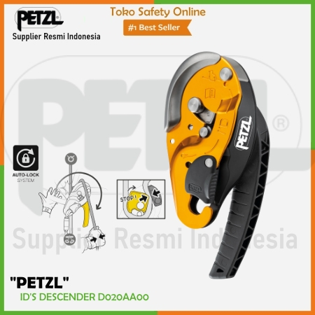 Jual Petzl ID'S Descender D020AA00 / Self Braking Descender With Anti ...