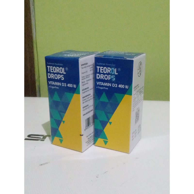 Jual TEOROL DROPS VITAMIN D3 / SUPLEMEN KESEHATAN | Shopee Indonesia