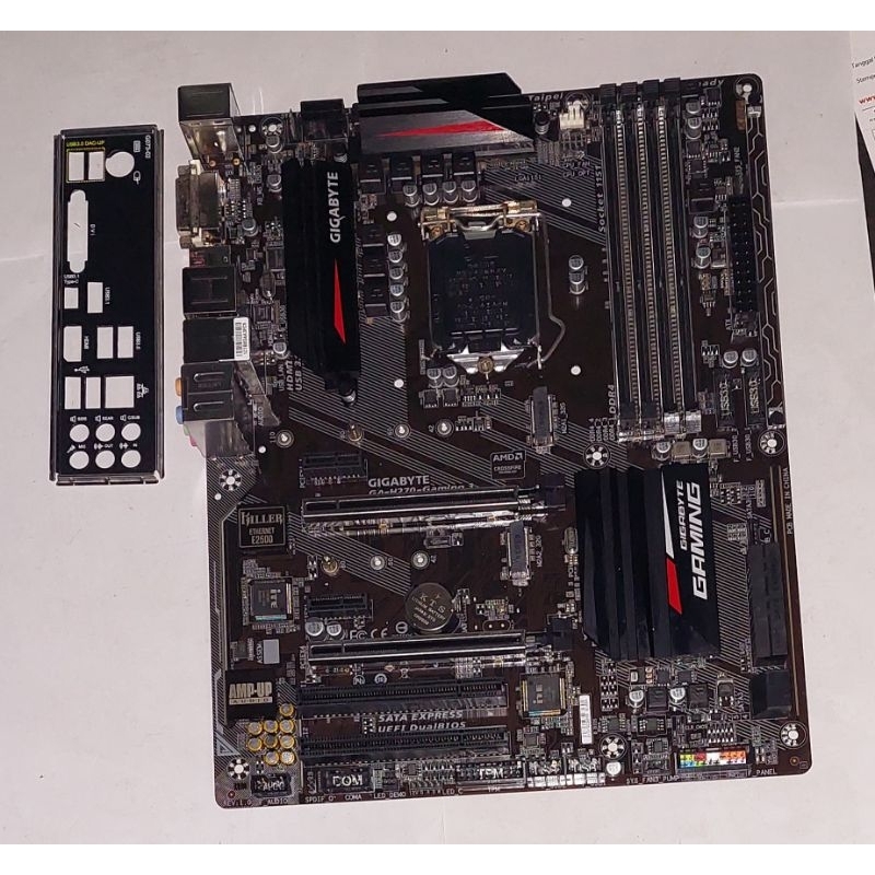 Jual motherboard gigabyte h270 gaming 3 lga 1151 support i3 7100 i5