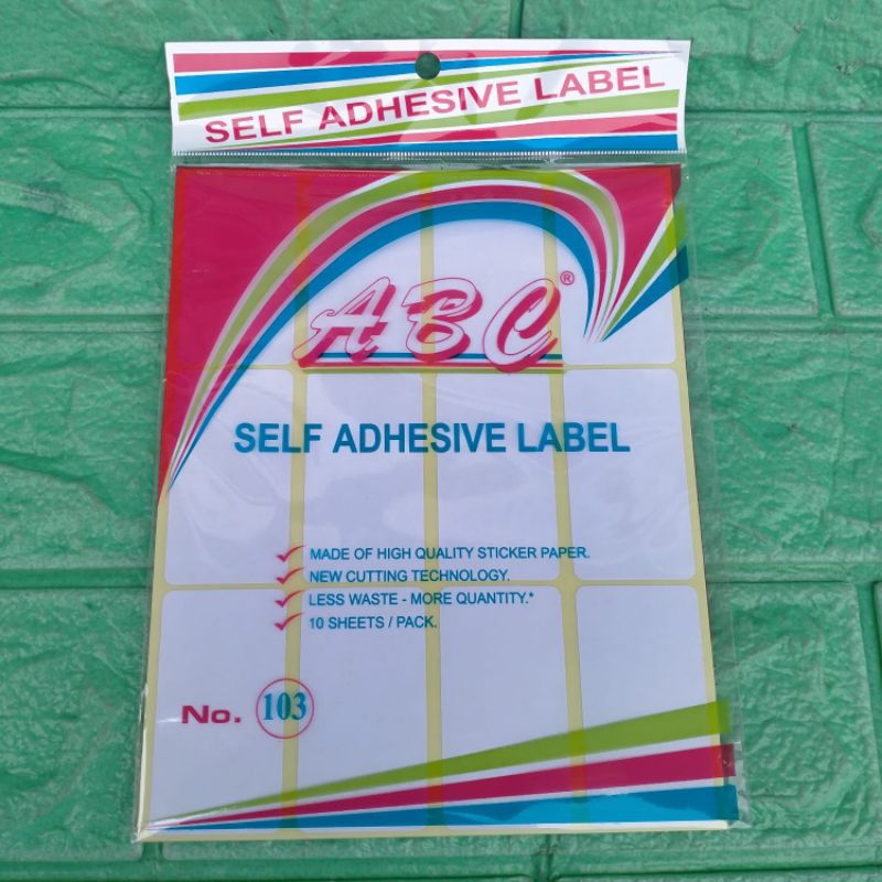 Jual 1 Pack Label Penanda Buku Lebel Kertas Untuk Harga Adhesive ...