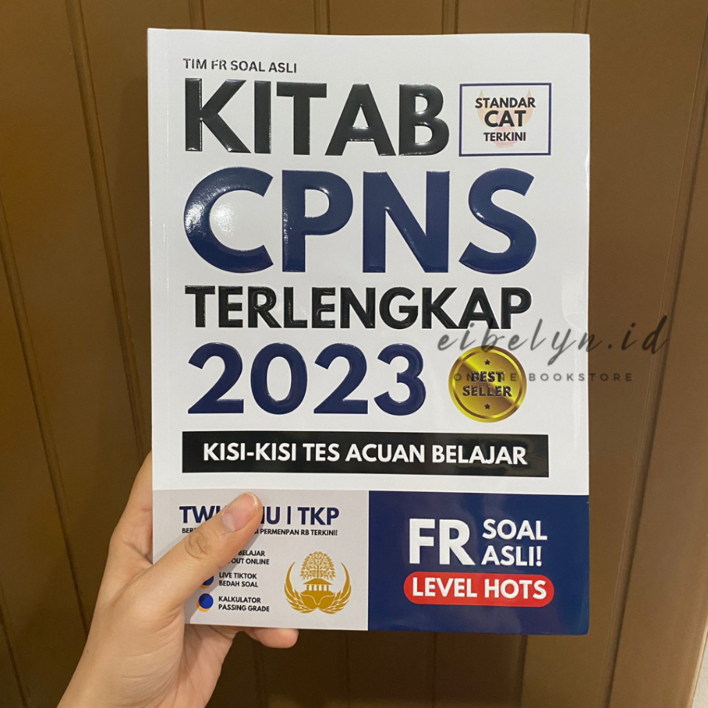 Jual Buku Kitab CPNS Terlengkap 2023 - Kisi - Kisi Tes Acuan Belajar ...