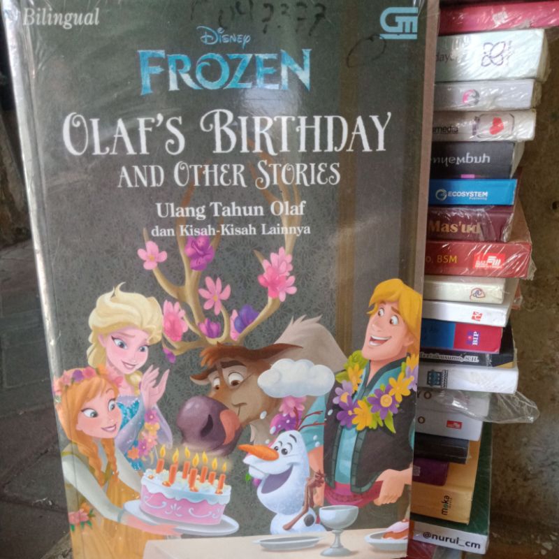 Jual BUKU ANAK DISNEY FROZEN OLAF'S BIRTHDAY AND OTHER STORIES | Shopee ...