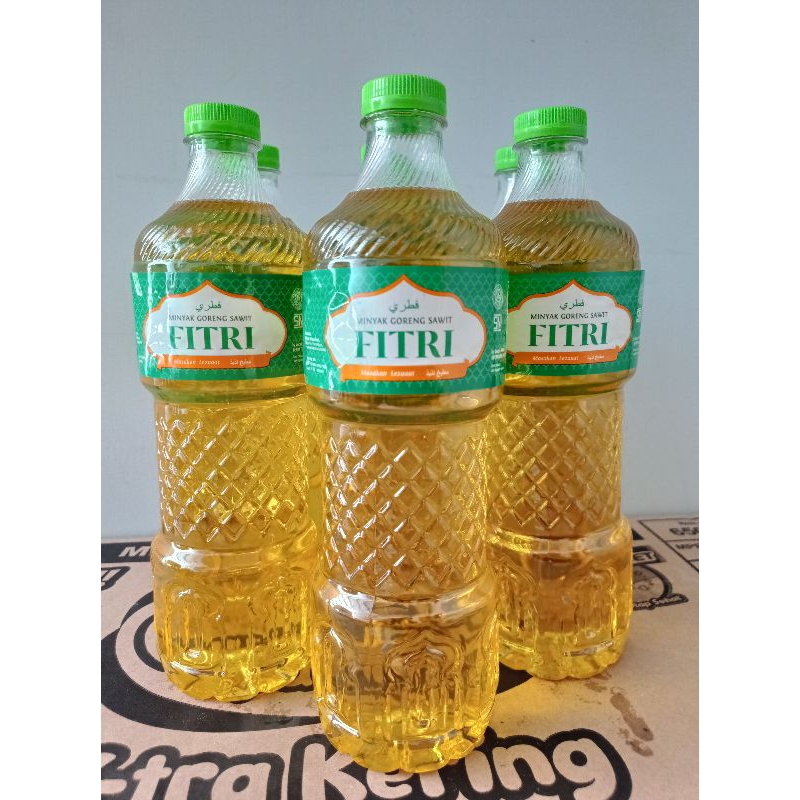 Jual Minyak Goreng fitri 1 KRAT 1 DUS ISI 12Pcs kemasan botol 900ml ...
