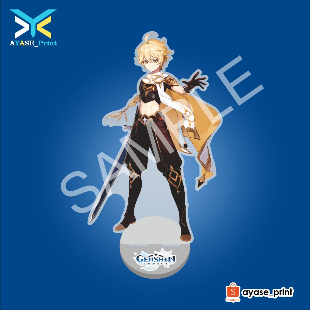 Jual GENSHIN IMPACT INAZUMA Akrilik Standee Aether Ayaka Ayato Childe ...