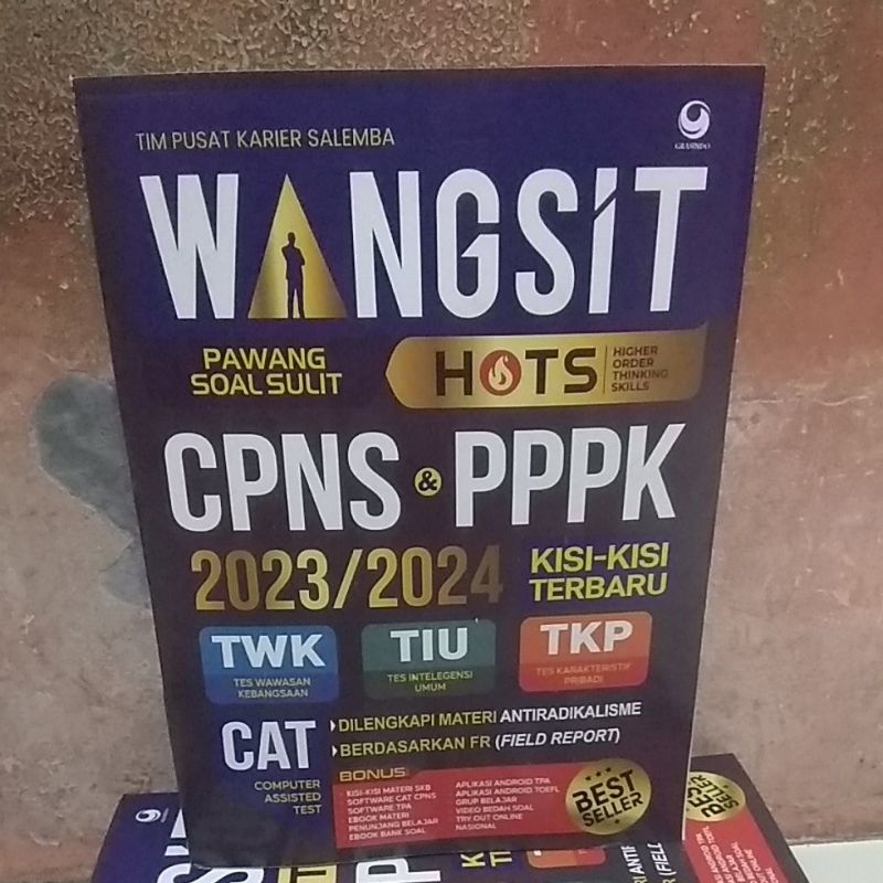 Jual Buku WANGSIT HOTS CPNS Dan PPPK 2023 2024 Kisi Kisi Terbaru Best ...