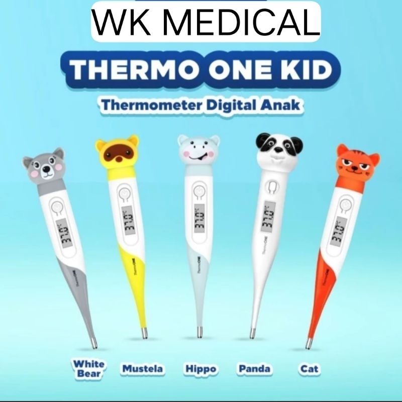 Jual Termometer digital anak karakter thermoone Thermo one kid kartun ...