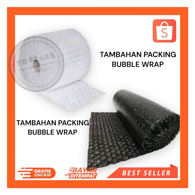 Jual Tambahan Packing Bubble Wrap / Extra Bubble Wrap | Shopee Indonesia