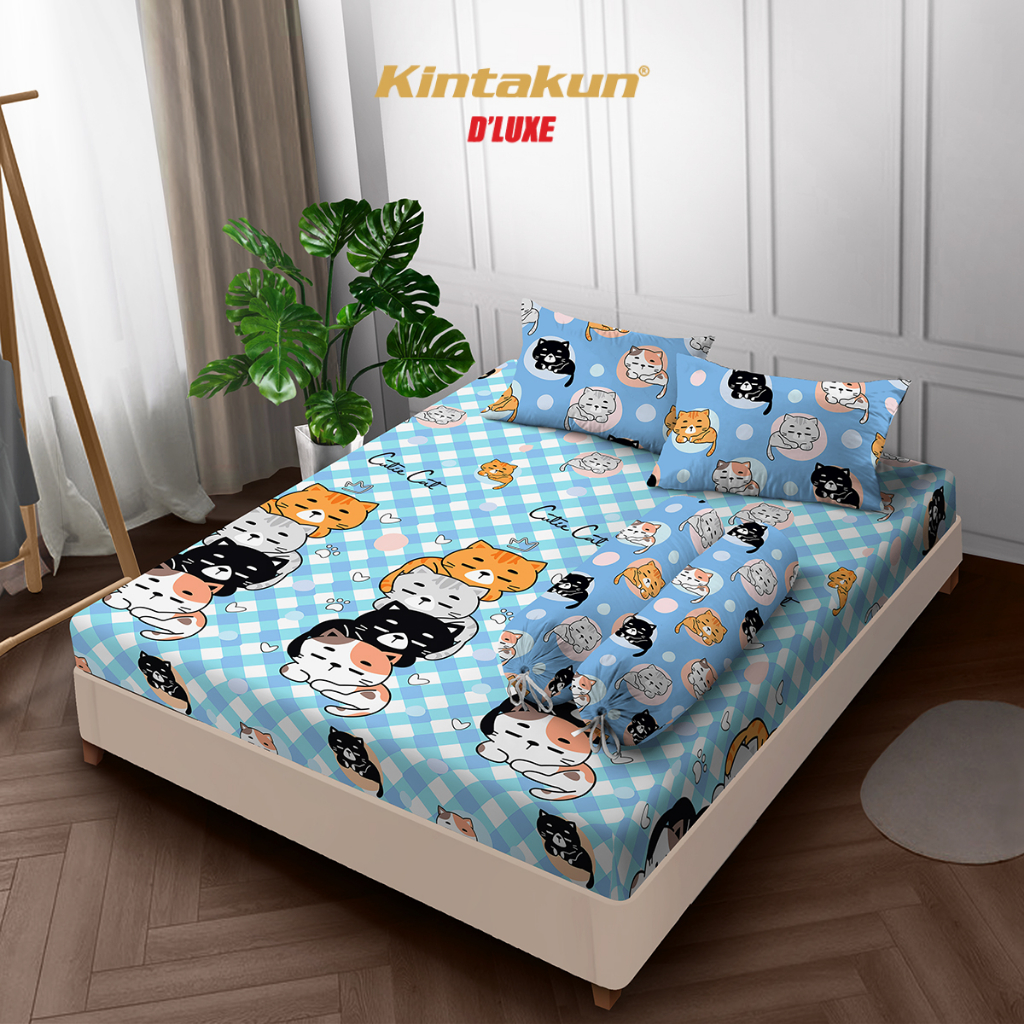 Jual Kintakun Sprei 180 King Minimalis Aesthetic Bunga Dluxe Microfiber ...