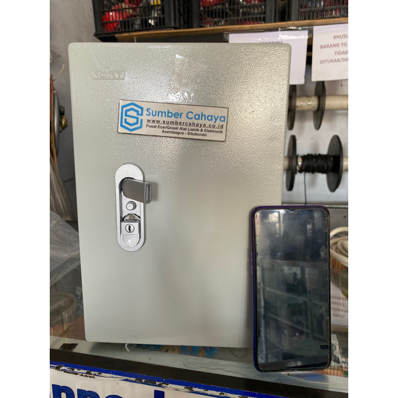 Jual BOX PANEL METAL (30x20x15)CM FORT | Shopee Indonesia