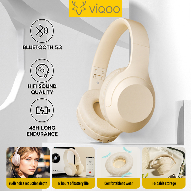 Jual Viqoo TH18C Headphone Bluetooth Wireless Gaming Headset