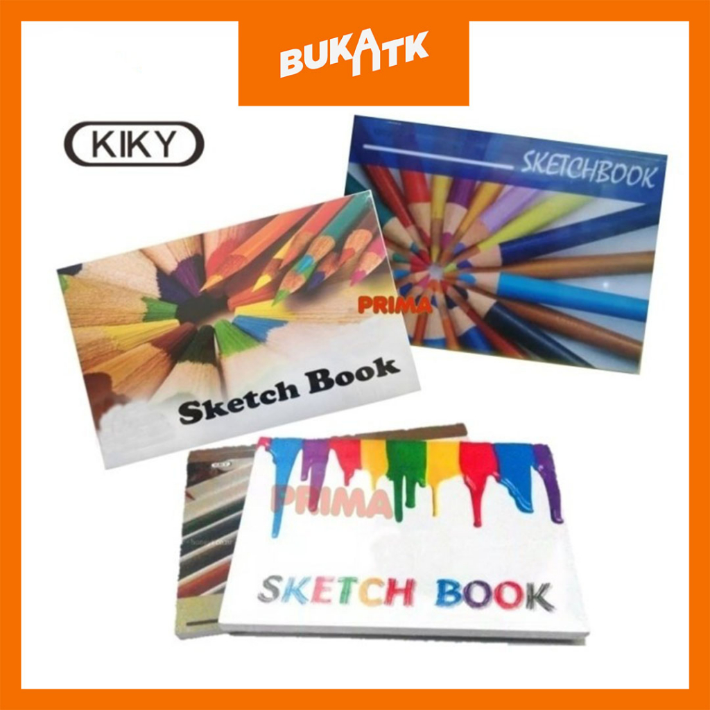 Jual Buku gambar A4 / Buku sketsa / Sketchbook A4 Kiky | Shopee Indonesia