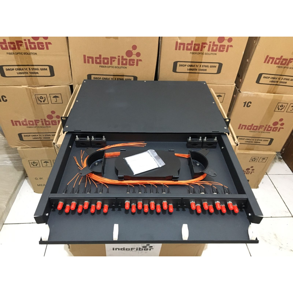 Jual OTB Rack 24core ST Multimode Lengkap Pigtail | Shopee Indonesia
