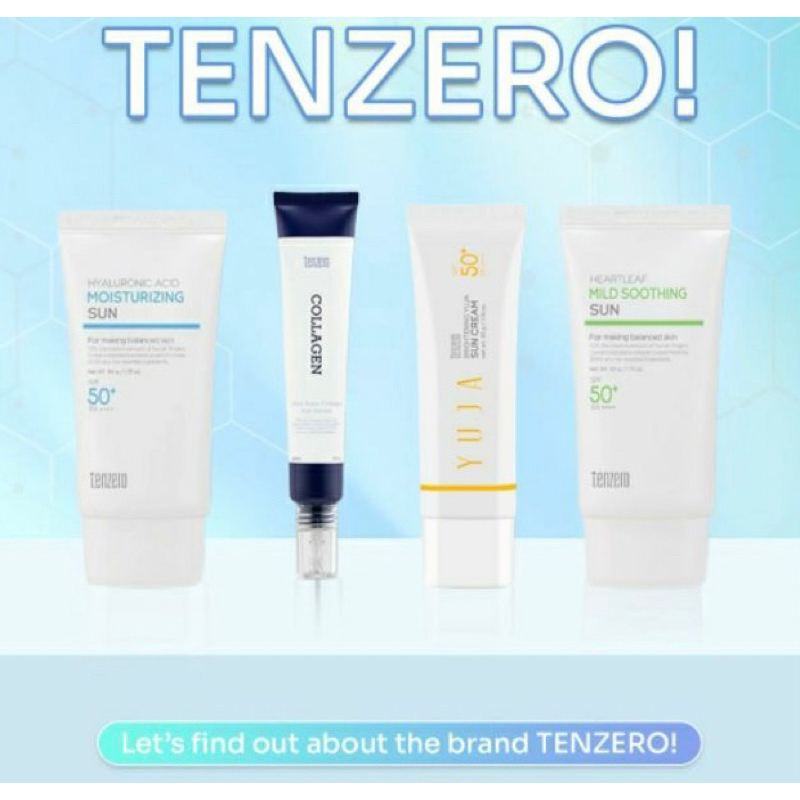 Jual TENZERO YUJA SUN CREAM MOISTURIZING BRIGHTENING | Shopee Indonesia