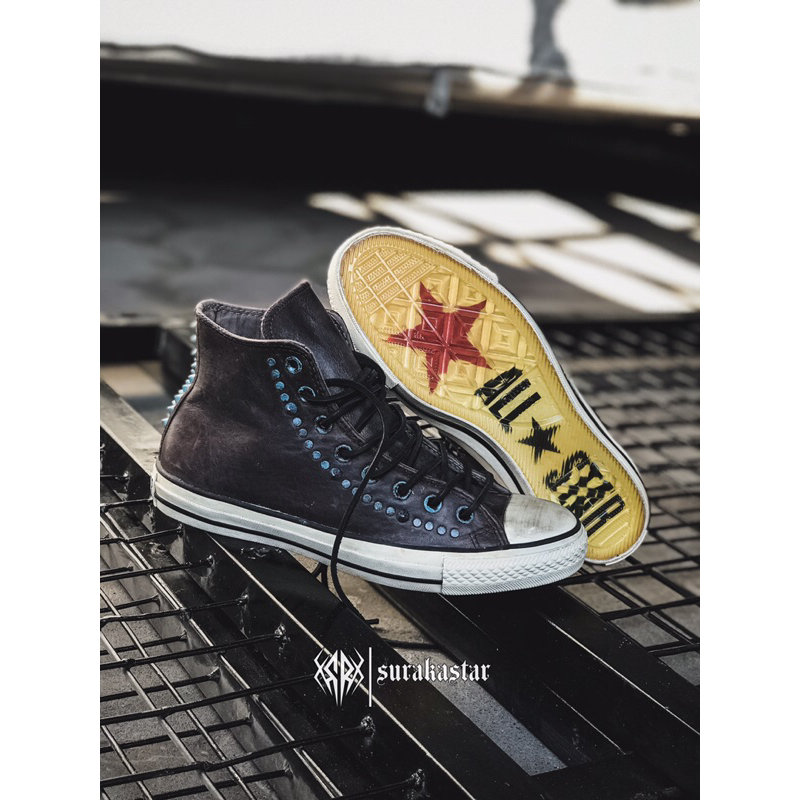 CONVERSE JOHN VARVATOS STUDDED PREMIUM LEATHER