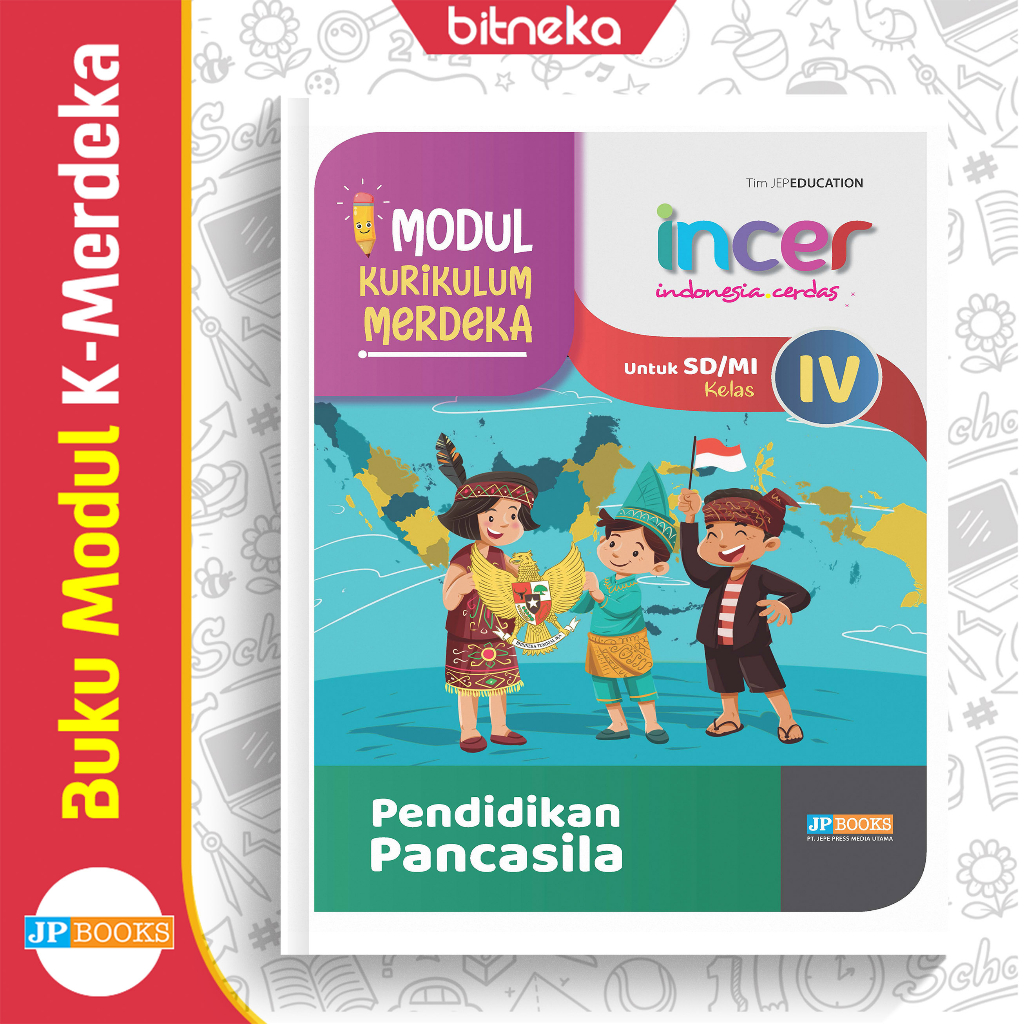 Jual Buku Modul Soal Pendidikan Pancasila (PPKn) SD/MI Kelas 4 Incer ...