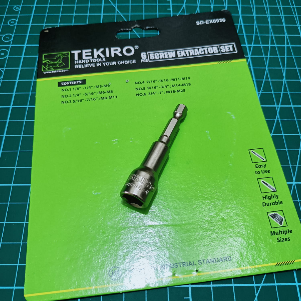 Jual Tekiro Mata Roofing Ukuran 8" 10" Inch Panjang 65 mm